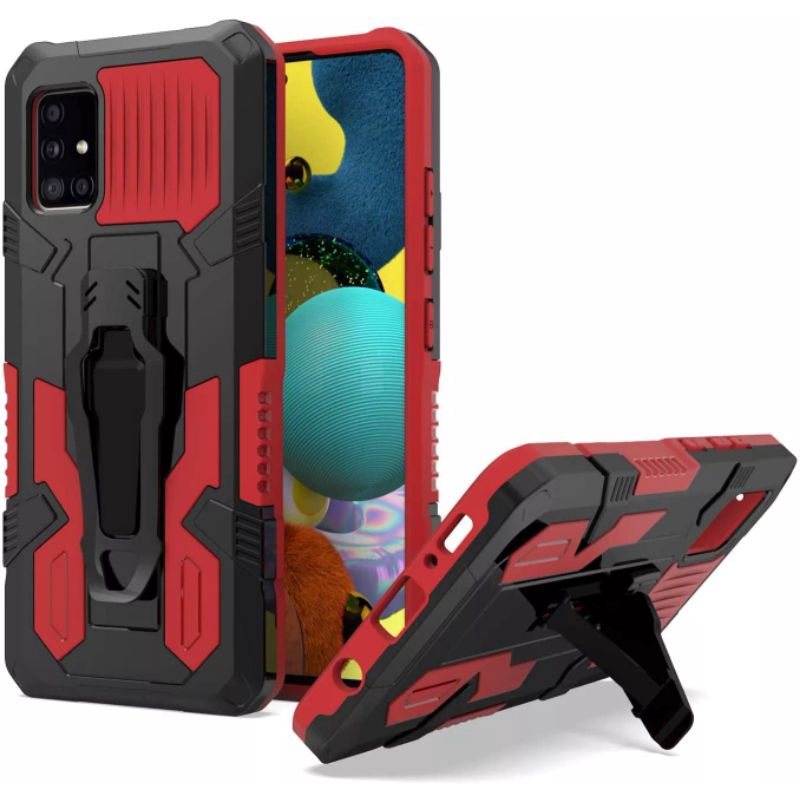 Samsung Galaxy A31 A51 A71 Hard Case Belt Clip Robot Transfomer Metal Clip Rugged
