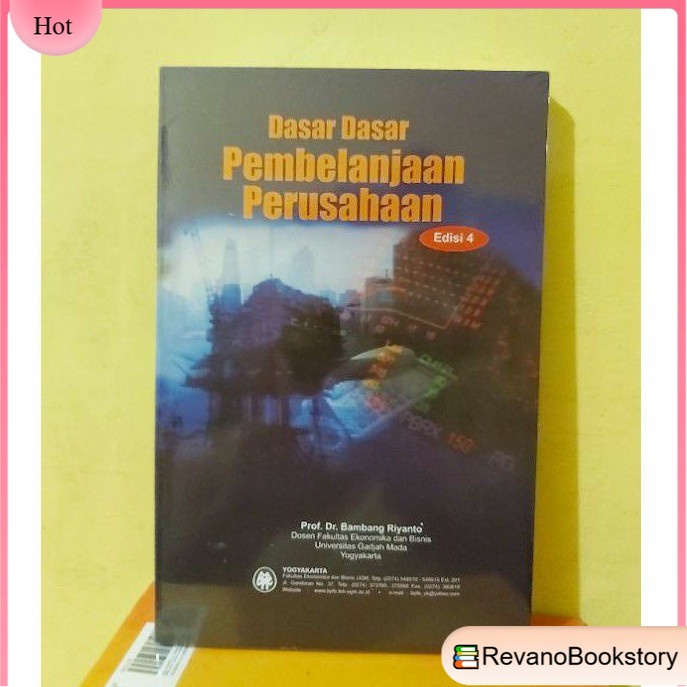 

Buku DASAR DASAR PEMBELANJAAN PERUSAHAAN by DR BAMBANG RIYANTO