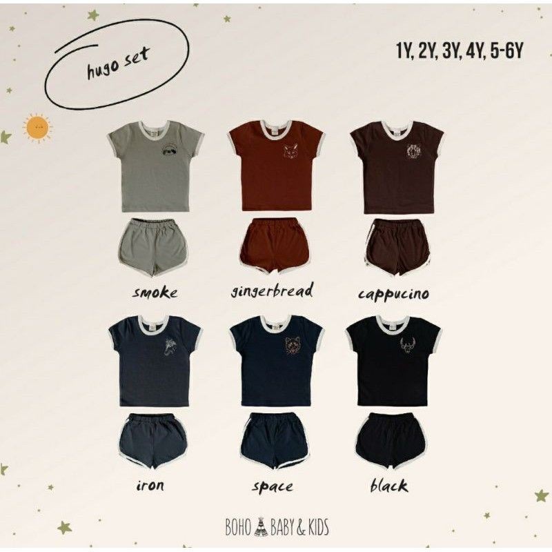 Bohobaby Hugo Set