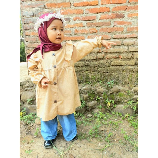 TUNIK ANAK UMUR 0-5 TAHUN || TUNIK BALON || BAHAN LINEN