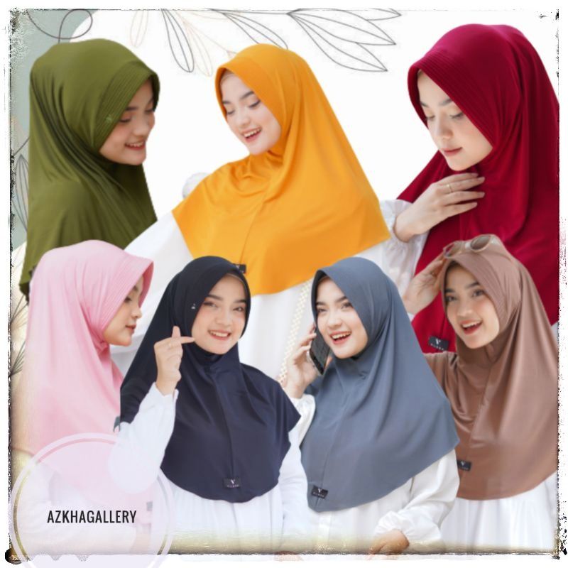 Jilbab Bergo Instan Original Vilora