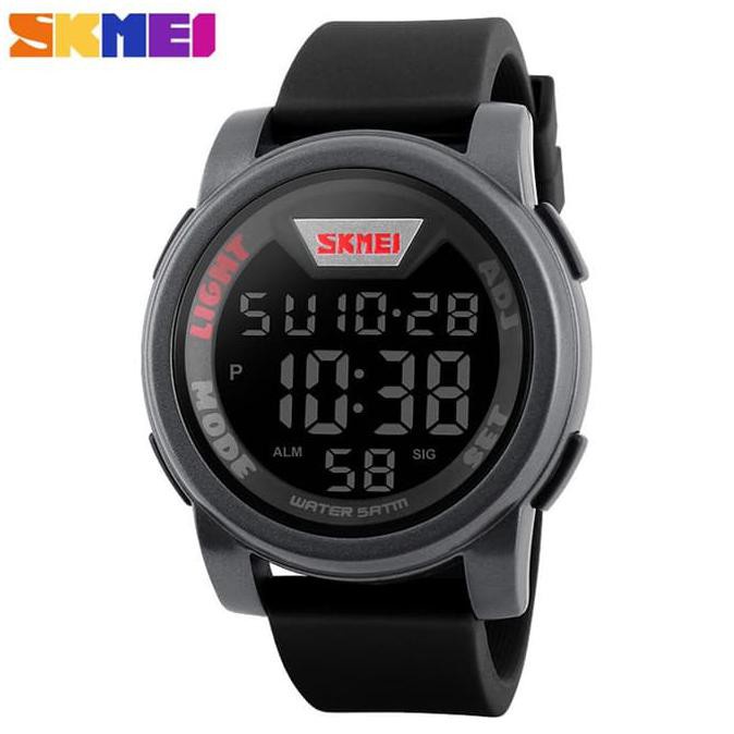 Jam Tangan Pria / SKMEI Digital 1218 Men / Jam Tangan Digital LED Original SKMEI