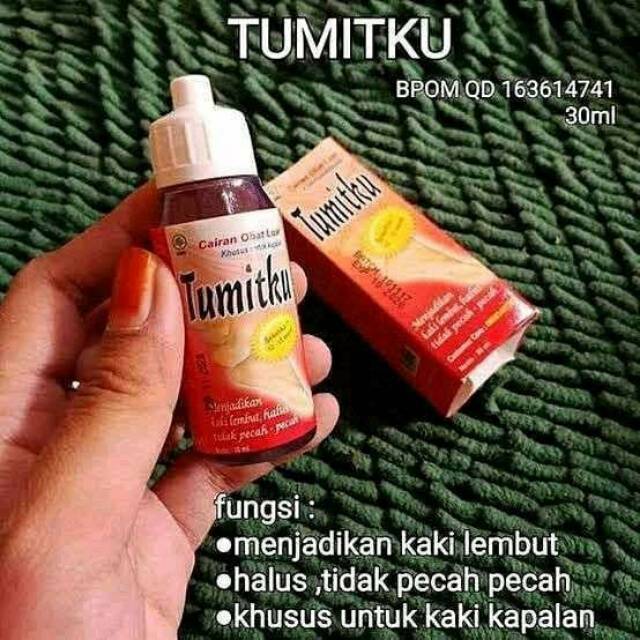 OBAT KAKI PECAH DAN KERING TUMIT TUMITKU ORIGINAL 30ML BPOM AMPUH