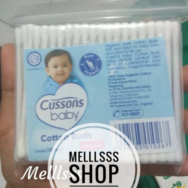 COTTON BUDS  CUSSONS BABY ISI 100 REGULER