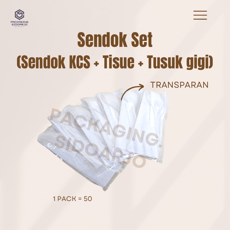 Sendok Set/Sendok Makan Set/Sendok Plastik Set/Sendok Makan Plastik