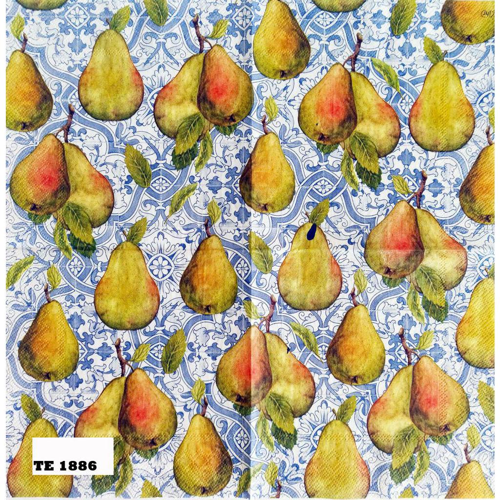 TISU NAPKIN DECOUPAGE EROPAH 33X33 CM TE  1886 TTS