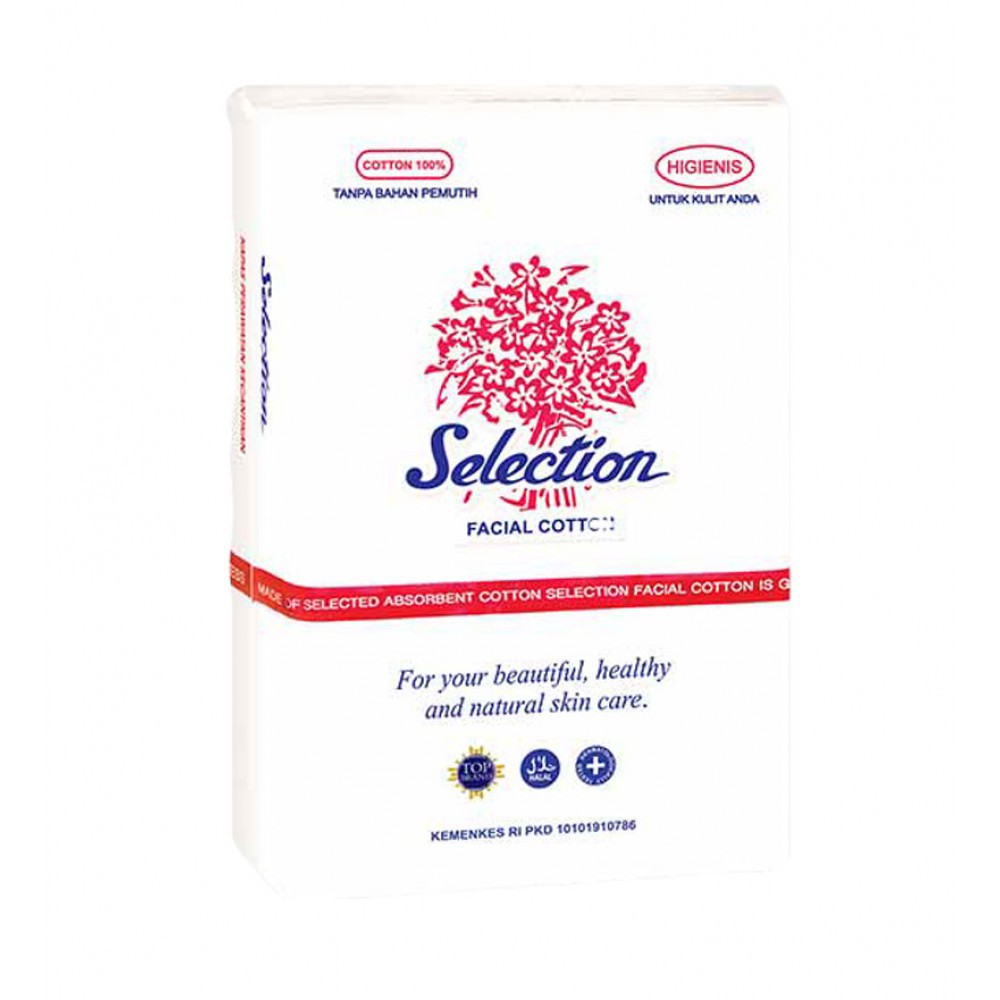 Selection Facial Cotton Kapas Wajah - 75gr