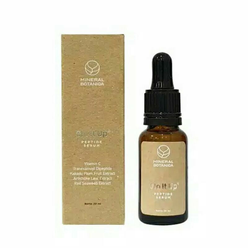 Mineral Botanica Glo It Up Peptide Serum 20 ml- 100% Original