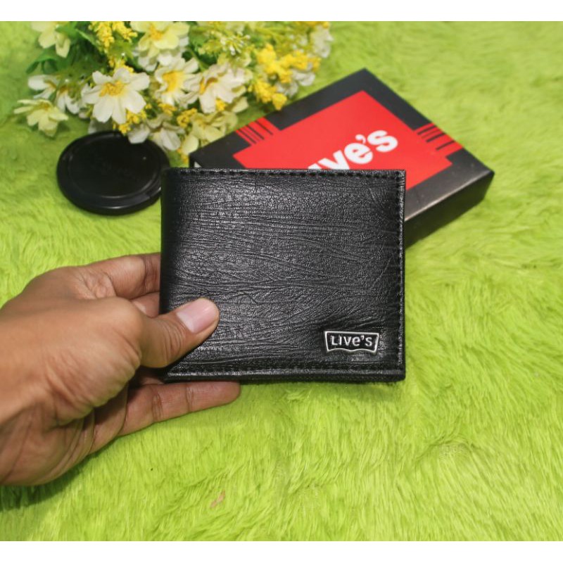 Promo terbaru dompet lipat lives kulit sintetis