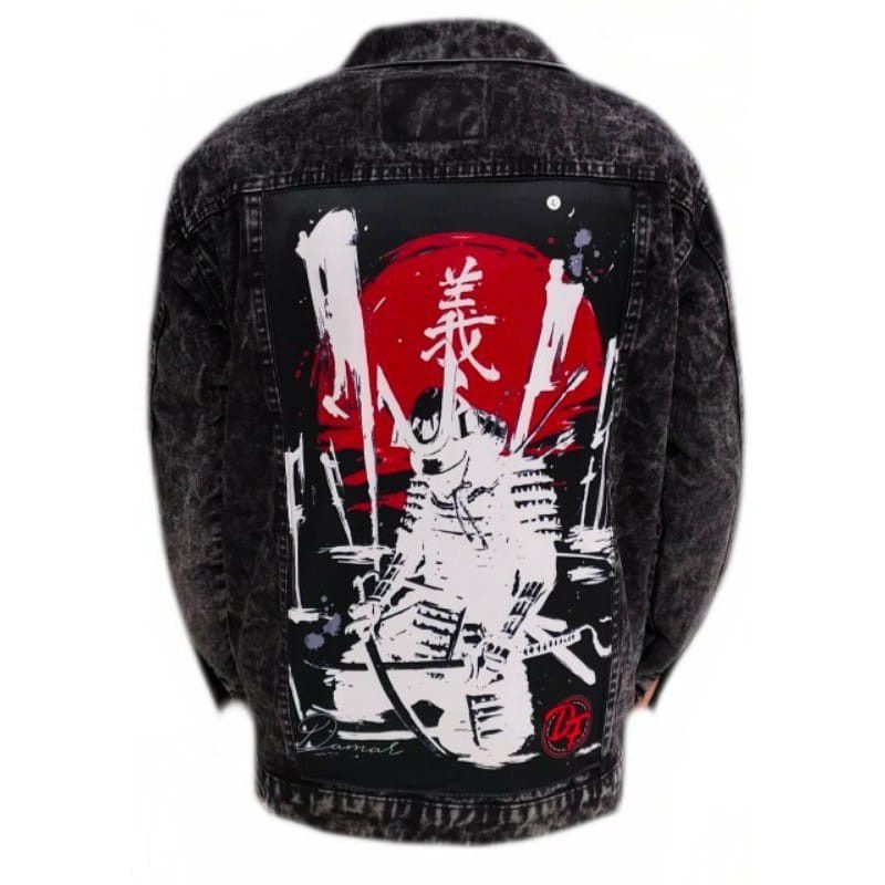 jaket jeans washing GAMBAR M-XL