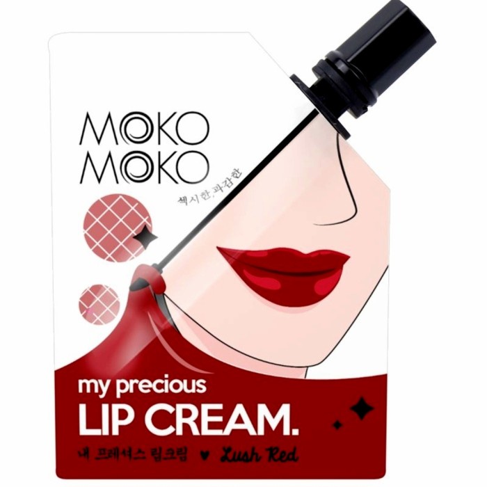 Moko Moko Lip Cream Regal - Flush Red