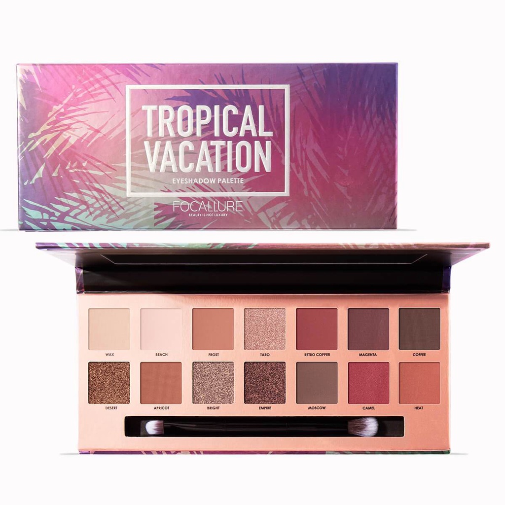 Focallure Tropical Vacation Eyeshadow Palette Focallure Eyeshadow Focallure Eyeshadow Tropical Vacation Focallure Eyeshadow Shimmer Focallure Eyeshadow Palet Focallure Focallur Fucallure Focalure Foccalure