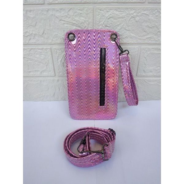 DF501 NEO HOLOGRAM Phone Bag Tas Buat HP Tas Selempang HP Hologram Tas Sling Holo Tas HP Dompet Handphone Neo Slingpouch Holo