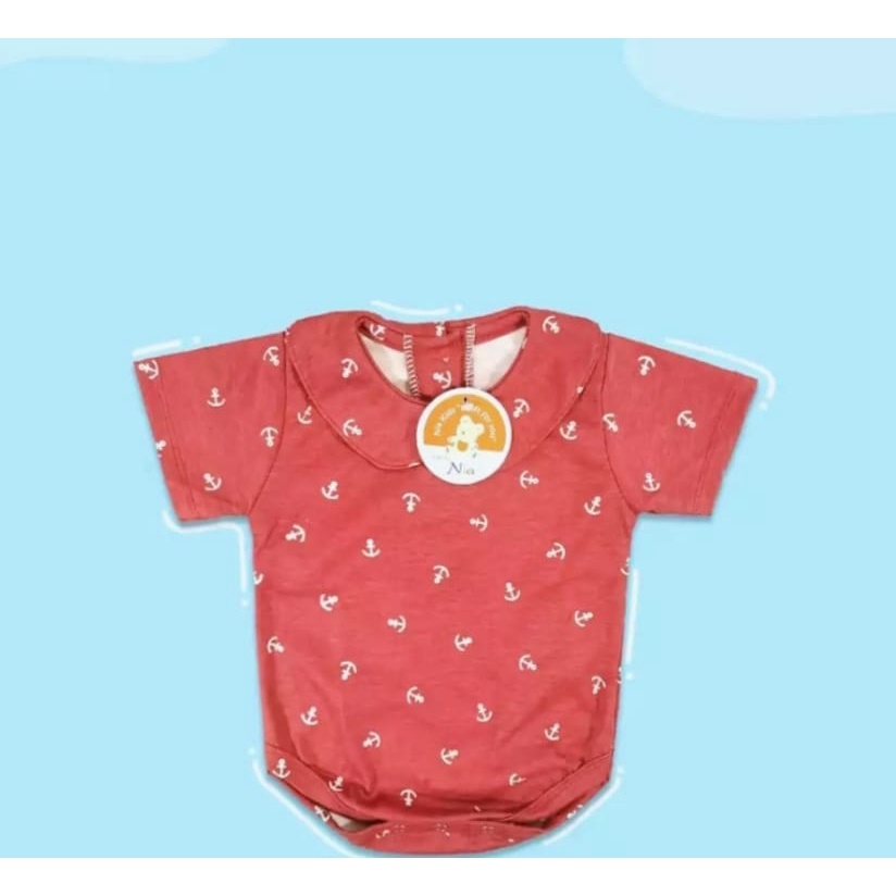 Jumper Nia Girl Premium Anchor Series - Jumper Bayi Girl Nia Anchor - Jumper Pendek Bayi