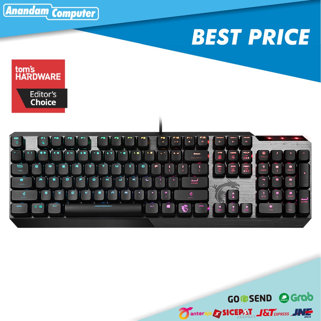 MSI VIGOR GK50 Elite LL US Gaming Keyboard