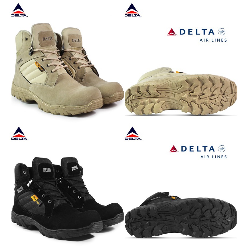 Sepatu Tactical Cordura Boots Safety Ujungbesi Tinggi 6inci High Boots Pria Murah
