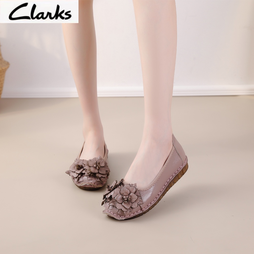 Clarks new pita Sepatu woman  clarks flat wanita kulit asli Sepatu Wanita  melati