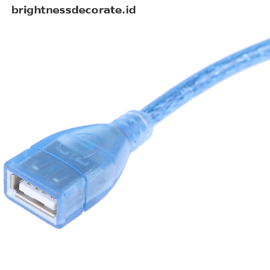 1 Pc Kabel Extension Usb 2.0 Male To Female 0.3 / 0.5 / 1.5 / 2m