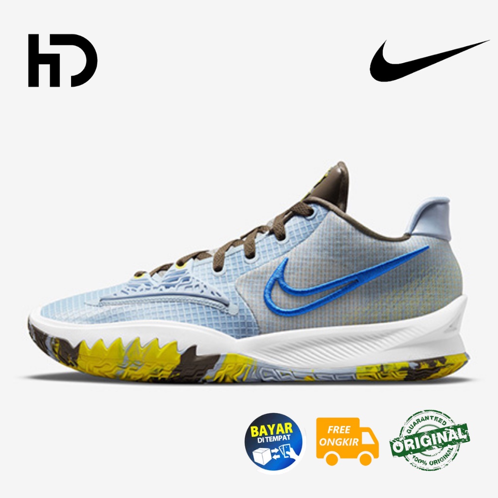 Sepatu Basket Nike Kyrie Low 4 EP 'Light Armory Blue' Original CZ0105-400