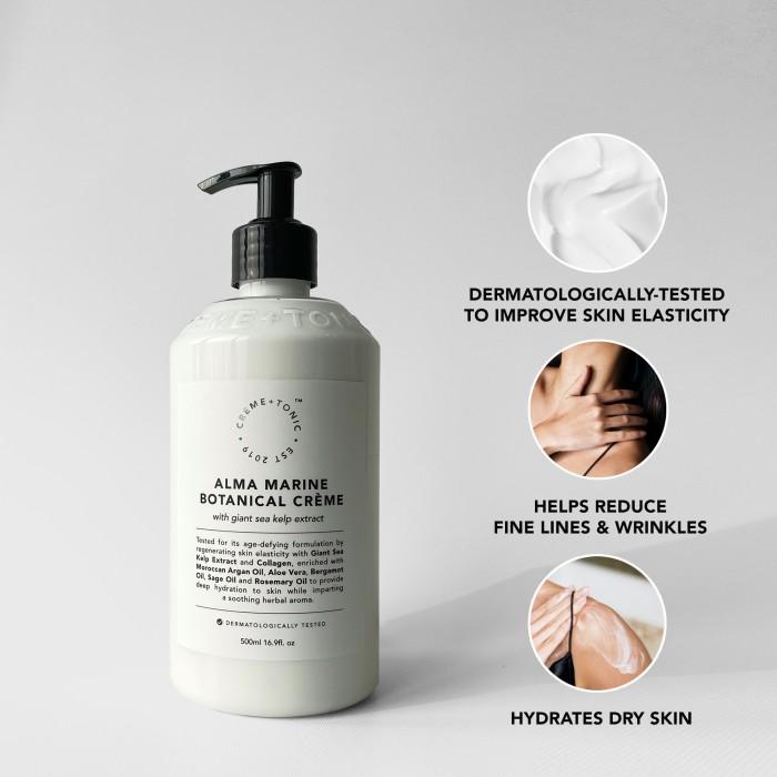 

Karada | Creme And Tonic Marine Botanical Creme Alma 500Ml Kekinian Terlaris