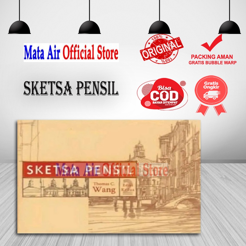 ORIGINAL SKETSA PENSIL EDISI KEDUA - THOMAS C. WANG ERLANGGA