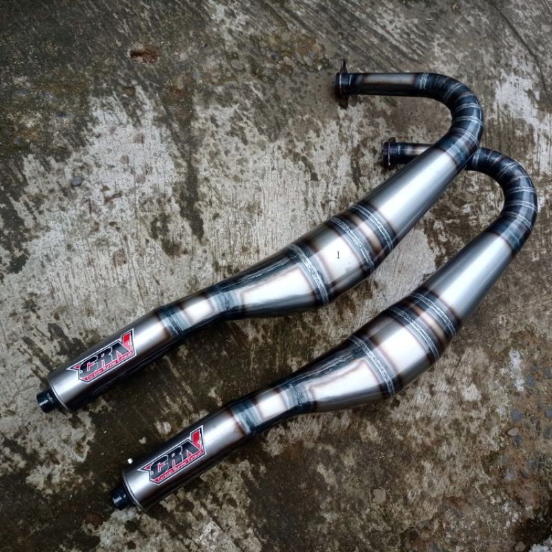 knalpot rx king kolong Kupang plat original crn muffler bukan crempie kdx