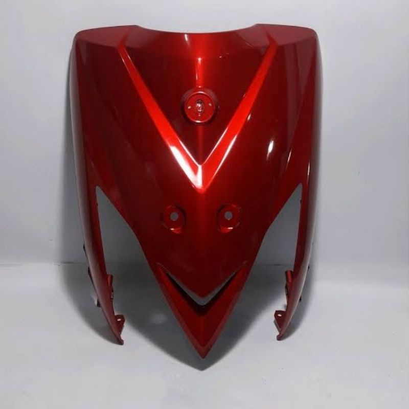 Cover Panel Tameng Dasi Depan Kap Body Depan Yamaha Mio GT Hitam Merah Maroon VR