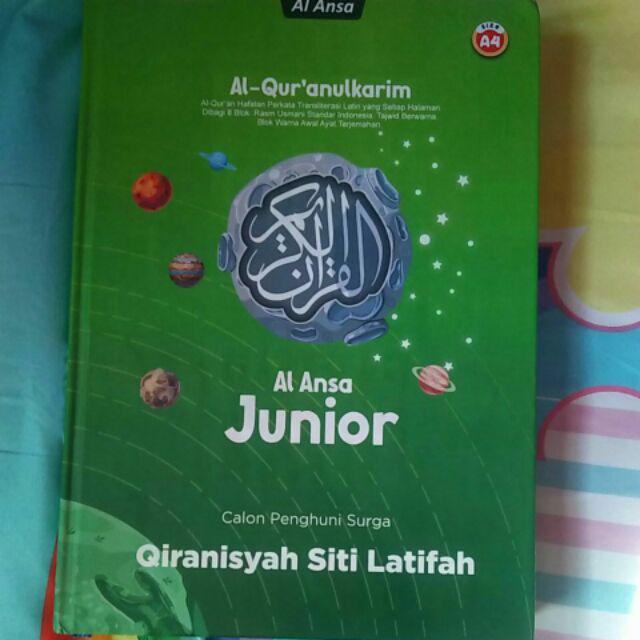 Al Quran Hapalan Anak Al Ansa Junior A4 (besar)