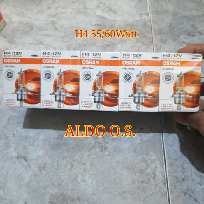 Bohlam Lampu H4 Osram 55/60W Honda CB150R CBR 250R CBU CBR 150R FI CBU