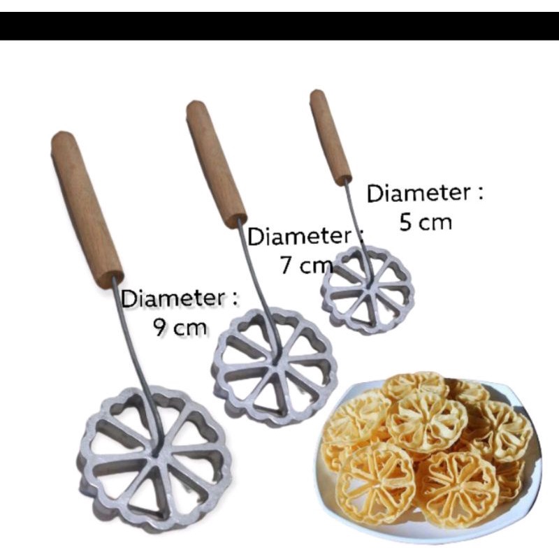 Cetakan kembang goyang, bahan cor aluminium Jumbo