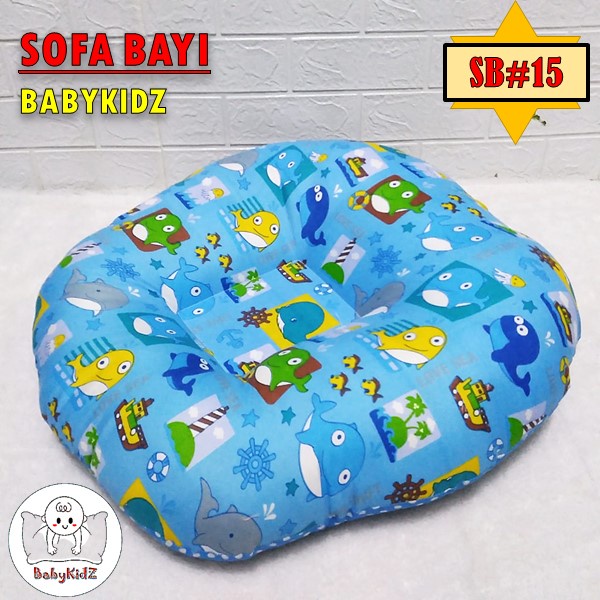 Sofa Bayi Jumbo Sofa Bayi Multifungsi Kasur Bayi atau Kursi Bayi Belajar Duduk Motif Karakter Lucu