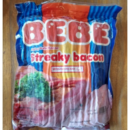 

Streaky Bacon Merk Bebe by Aroma Bali 1 KG