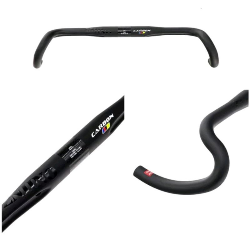 Handlebar Carbon Gravel Stang Big Flare Cyclocross Road Bike Balap Handlebars DropBar Cycle Cross