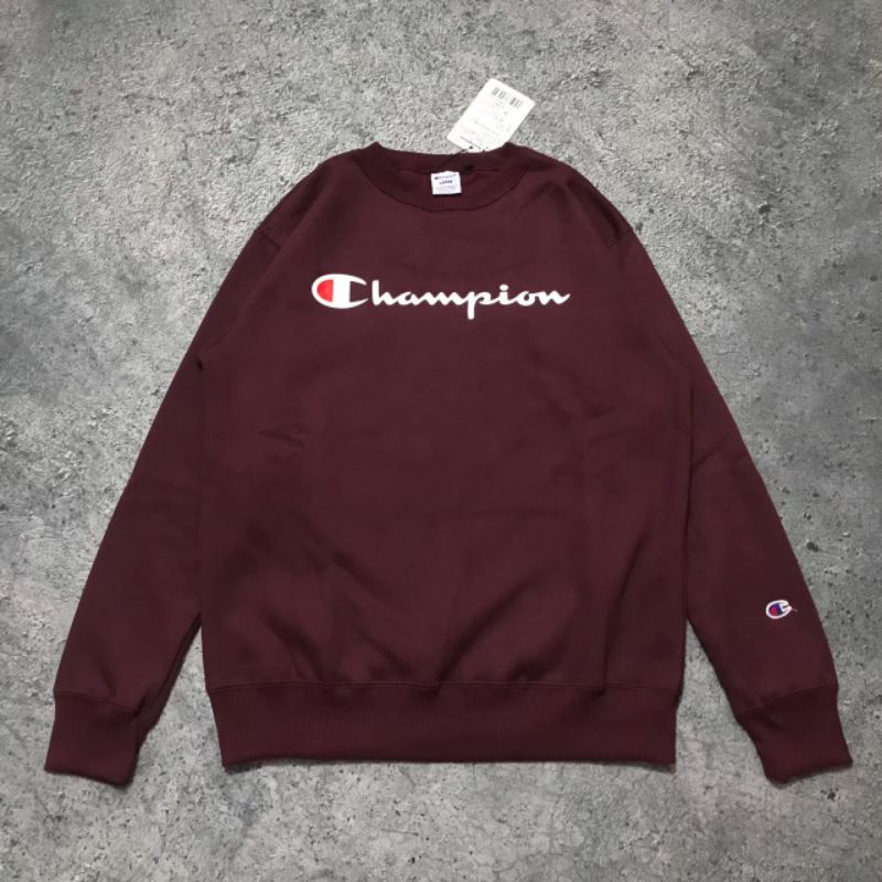 Crewneck Champion Japan Original Jaket Sweater Champion Original
