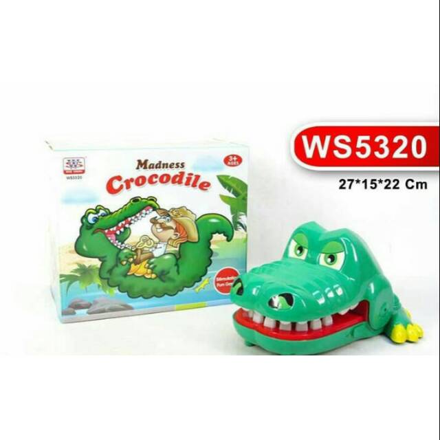 Crocodile Dentist Bite Big Buaya Gigit Family Board Game Mainan Anak Murah Best Seller