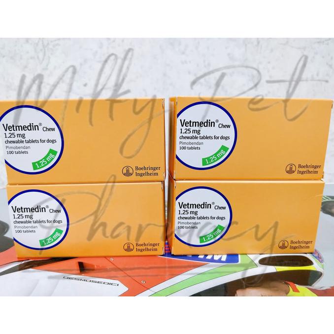 VETMEDIN 1.25MG 1 STRIP (10 TABLETS)