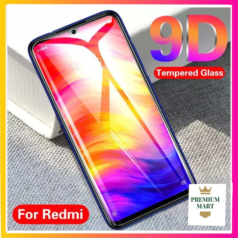 Tempered GlassFull 9D/5D XIAOMI 6 Pro/Note 3/Note 6 PRO/K20 Pro/6X/A2 /Play/Note 4 [PREMIUMMART]