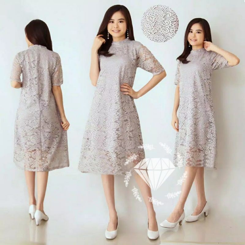 DRESS FASHION PEVITA, BRUKAT PREMIUM, DRESS MAXY