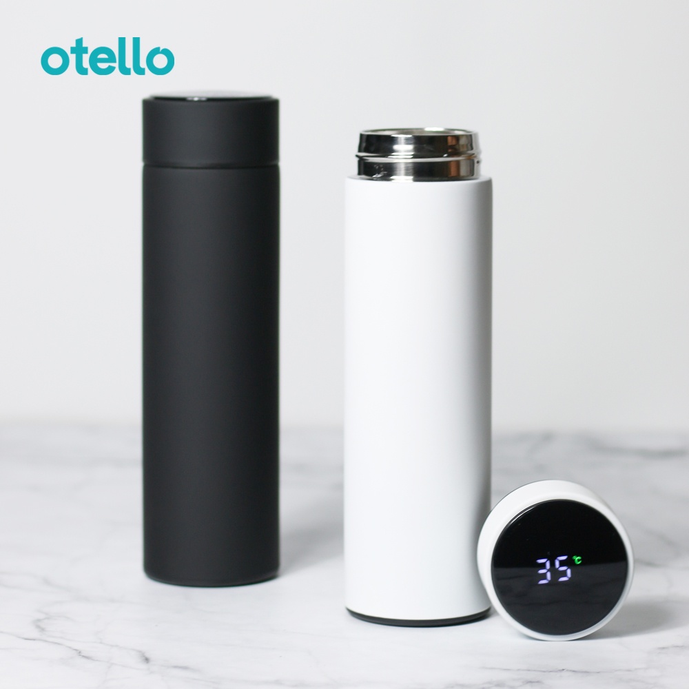 Otello Alpha Tumbler LED Suhu Digital Termos Stainless Steel Botol Minum Canggih Smart Tumblr