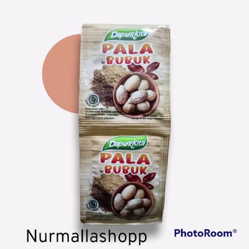 DapurKita® Pala Bubuk Kemasan 12 X 2G