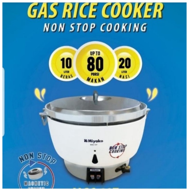 Miyako Gas Cooker 10 Liter MGC 10 T