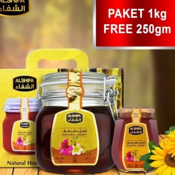 

MADU AL SHIFA 1KG FREE 250GRAM ORIGINAL