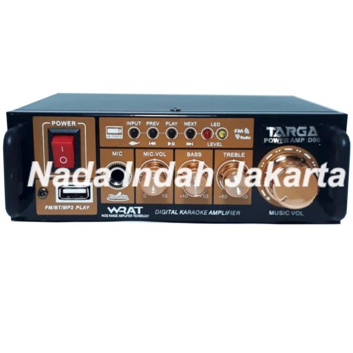 POWER AMPLIFIER TARGA D06 AMPLI MINI D 06