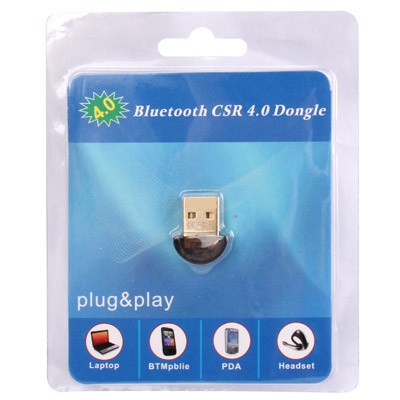 Usb Bluetooth Receiver Chipset CSR8510 Gold Plate v4.0