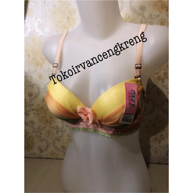 BH Lucu Rainbow | 3 Pengait | Pakai Kawat | cuma ukuran 34 | Murah Meriah