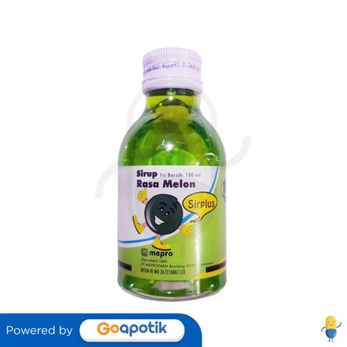 Sirplus Rasa Melon Sirup 100 Ml