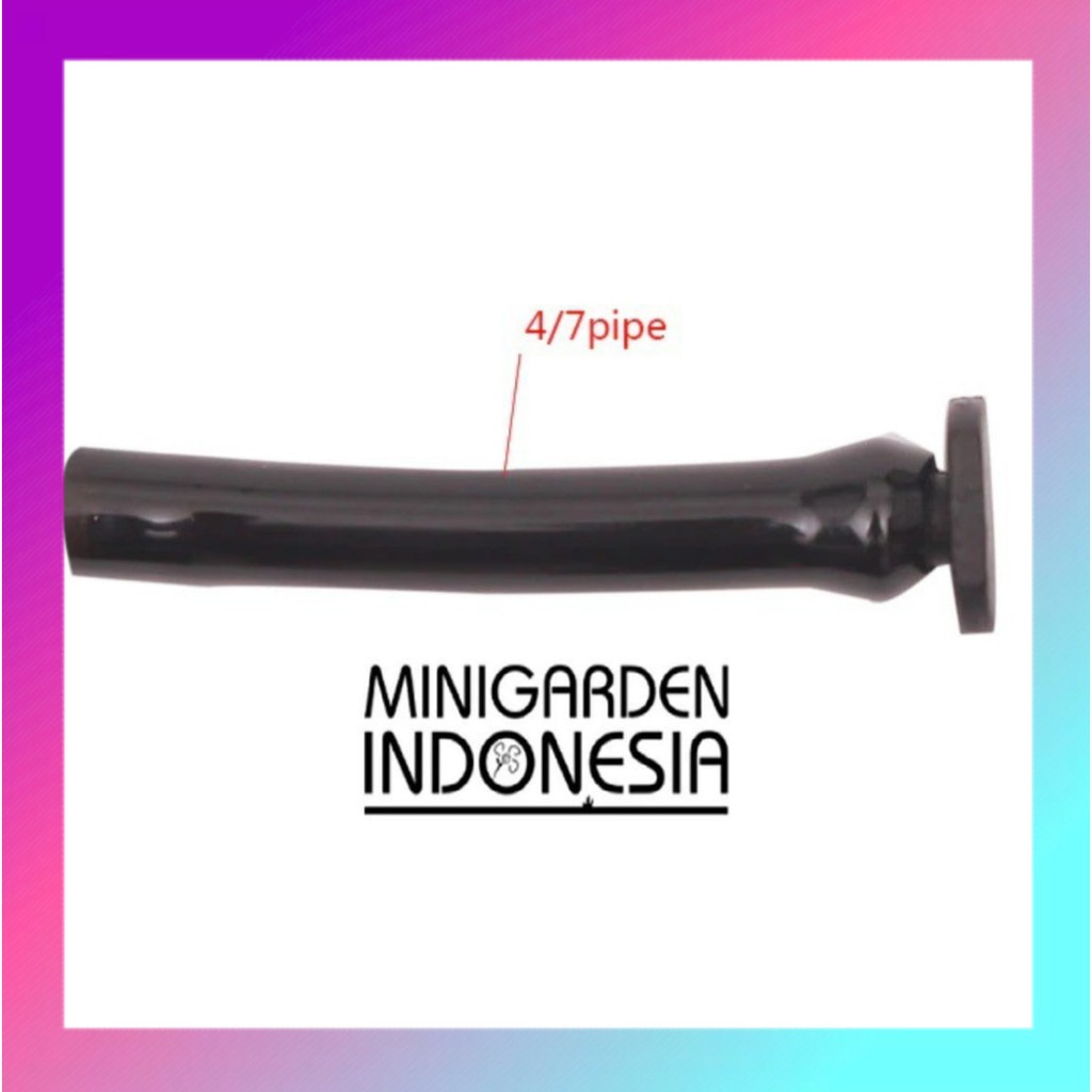 END CAP Penutup Ujung Selang PE 7mm Tube Plug 4/7mm Stop Dop Alat Siram Irigasi Taman Fertigasi