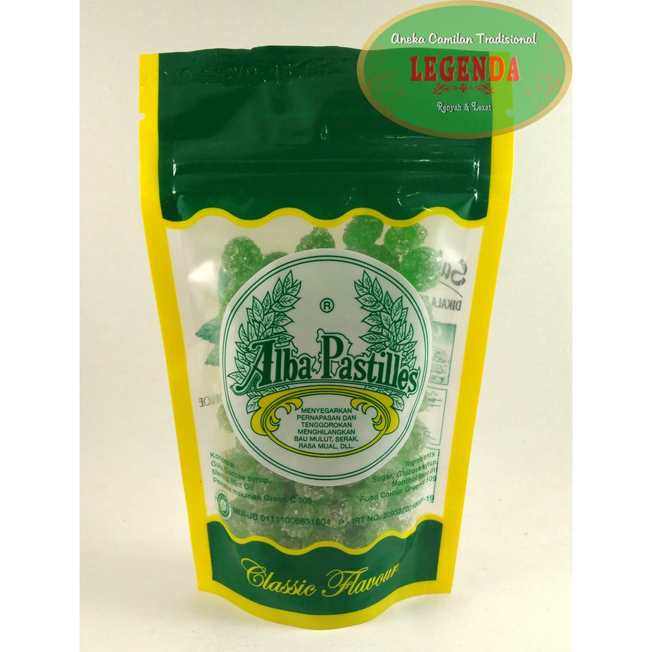 

Permen Mint Alba Pastilles 100gr HHR418