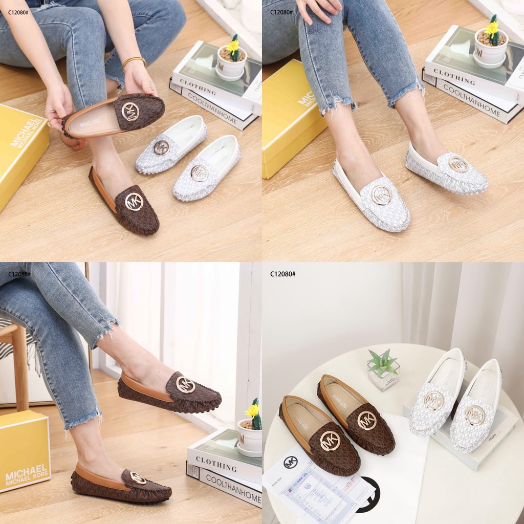 MK c12080 Logo Loafers Shoes