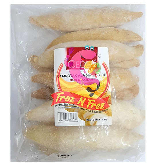 

CEDEA Otak-otak Singapura 1000 Gram (10 Pcs)